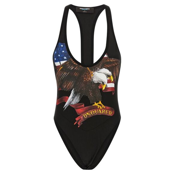 DSQUARED2 Sweaters - Dsquared2 Women Bettter X Dsquared2 'Racer' Bodysuit